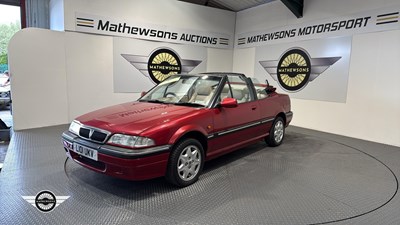 Lot 550 - 1994 ROVER 216 CABRIOLET AUTO