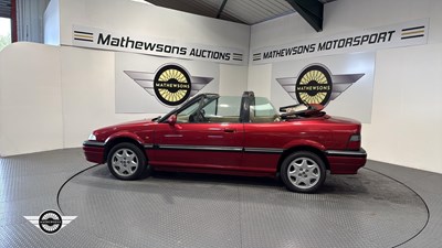 Lot 550 - 1994 ROVER 216 CABRIOLET AUTO