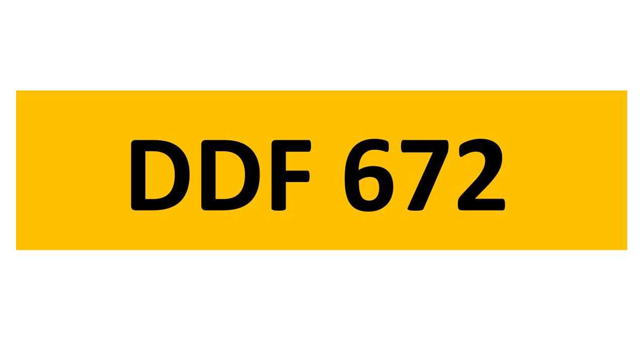 Lot 77 - REGISTRATION ON RETENTION - DDF 672