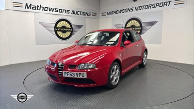 Lot 586 - 2004 ALFA ROMEO 147 V6 24V GTA