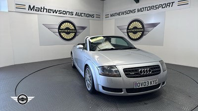 Lot 762 - 2003 AUDI TT QUATTRO (225 BHP)