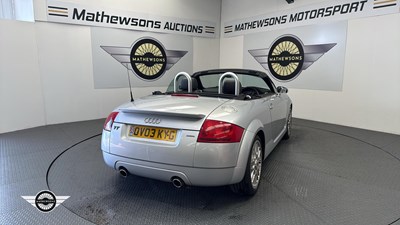 Lot 762 - 2003 AUDI TT QUATTRO (225 BHP)