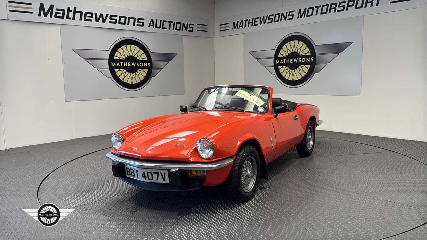 1978 TRIUMPH SPITFIRE 1500