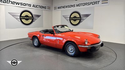 Lot 780 - 1978 TRIUMPH SPITFIRE 1500
