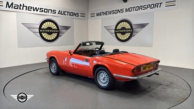 Lot 780 - 1978 TRIUMPH SPITFIRE 1500