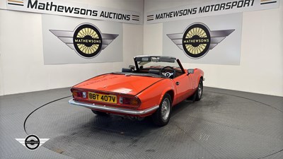 Lot 780 - 1978 TRIUMPH SPITFIRE 1500