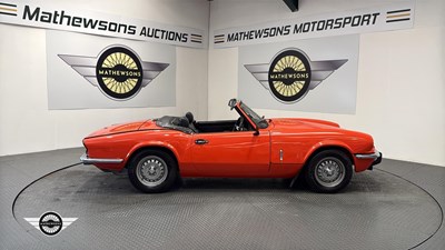Lot 780 - 1978 TRIUMPH SPITFIRE 1500