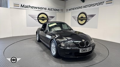 Lot 786 - 2002 BMW Z3 ROADSTER AUTO