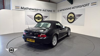 Lot 786 - 2002 BMW Z3 ROADSTER AUTO