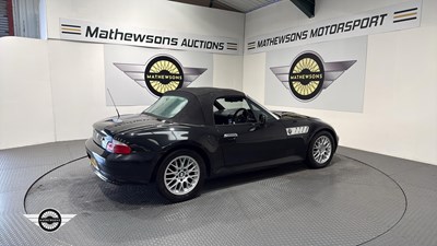 Lot 786 - 2002 BMW Z3 ROADSTER AUTO