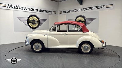 Lot 820 - 1966 MORRIS MINOR 1000