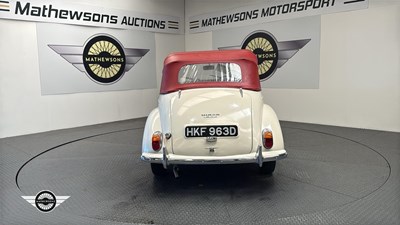 Lot 820 - 1966 MORRIS MINOR 1000