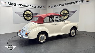 Lot 820 - 1966 MORRIS MINOR 1000