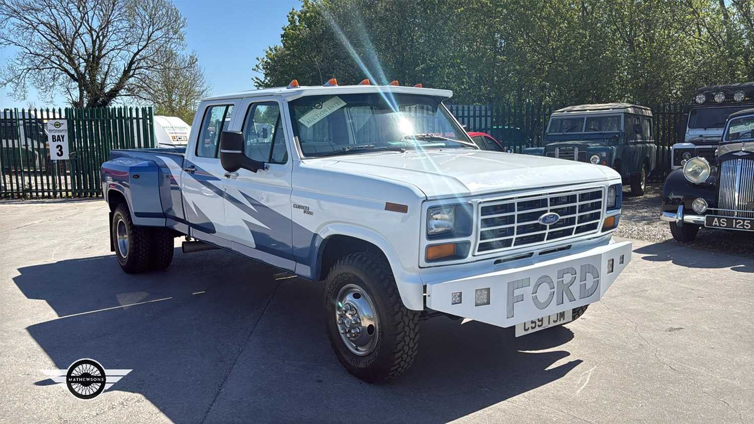 Lot 830 - 1986 FORD F350 DUALLY XLT KING CAB