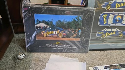 Lot 651 - SUBARU 555 RALLY DESIGNS & MEMORABILIA