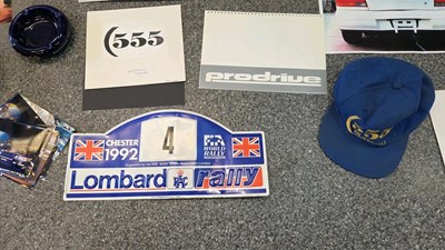 Lot 651 - SUBARU 555 RALLY DESIGNS & MEMORABILIA