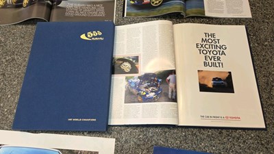 Lot 651 - SUBARU 555 RALLY DESIGNS & MEMORABILIA