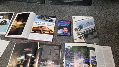 Lot 651 - SUBARU 555 RALLY DESIGNS & MEMORABILIA