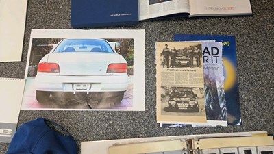 Lot 651 - SUBARU 555 RALLY DESIGNS & MEMORABILIA