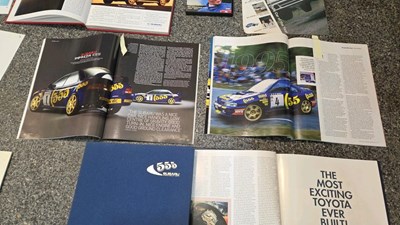 Lot 651 - SUBARU 555 RALLY DESIGNS & MEMORABILIA