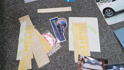 Lot 651 - SUBARU 555 RALLY DESIGNS & MEMORABILIA