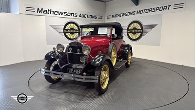 Lot 308 - 1929 FORD MODEL A 1929