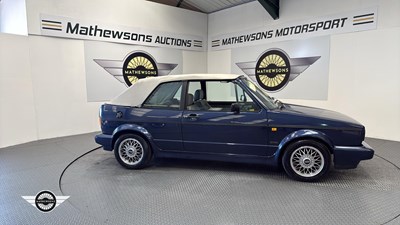 Lot 743 - 1991 VOLKSWAGEN GOLF CLIPPER CABRIO