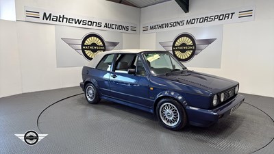 Lot 743 - 1991 VOLKSWAGEN GOLF CLIPPER CABRIO