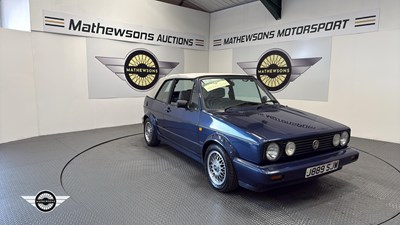 Lot 743 - 1991 VOLKSWAGEN GOLF CLIPPER CABRIO
