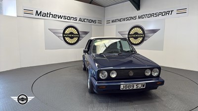 Lot 743 - 1991 VOLKSWAGEN GOLF CLIPPER CABRIO