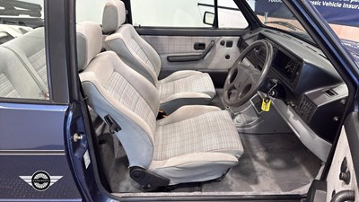 Lot 743 - 1991 VOLKSWAGEN GOLF CLIPPER CABRIO