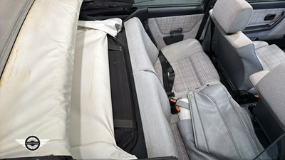 Lot 743 - 1991 VOLKSWAGEN GOLF CLIPPER CABRIO