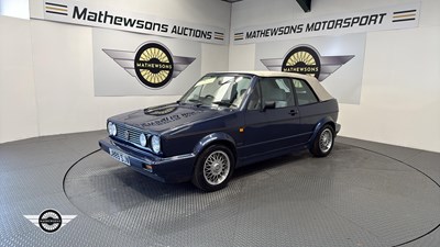 Lot 743 - 1991 VOLKSWAGEN GOLF CLIPPER CABRIO