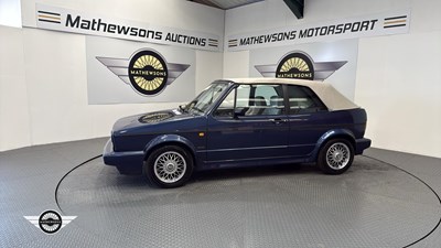 Lot 743 - 1991 VOLKSWAGEN GOLF CLIPPER CABRIO