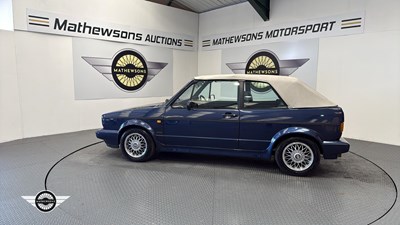 Lot 743 - 1991 VOLKSWAGEN GOLF CLIPPER CABRIO
