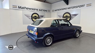 Lot 743 - 1991 VOLKSWAGEN GOLF CLIPPER CABRIO