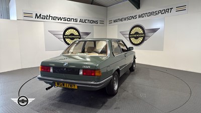 Lot 576 - 1982 BMW 316