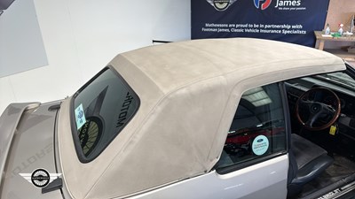 Lot 627 - 1990 FORD ESCORT XR3I CONV
