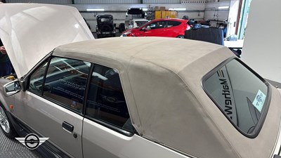 Lot 627 - 1990 FORD ESCORT XR3I CONV