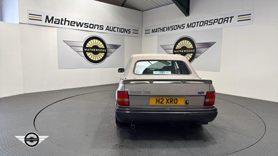 Lot 627 - 1990 FORD ESCORT XR3I CONV