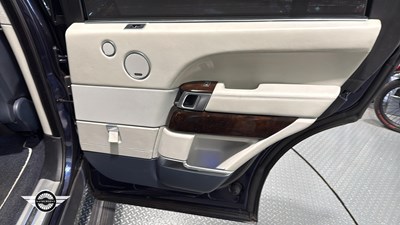 Lot 548 - 2016 LAND ROVER RANGE ROVER AUTOBIO L SDV8