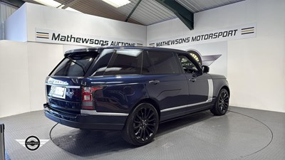 Lot 548 - 2016 LAND ROVER RANGE ROVER AUTOBIO L SDV8