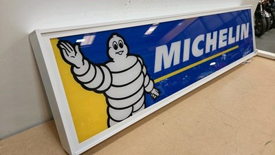 Lot 1 - MICHELIN ILLUMINATED SIGN 47" X 12"