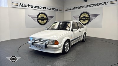 Lot 890 - 1986 FORD ESCORT RS TURBO