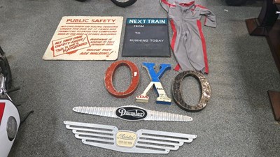Lot 625 - SELECTION OF SIGNS