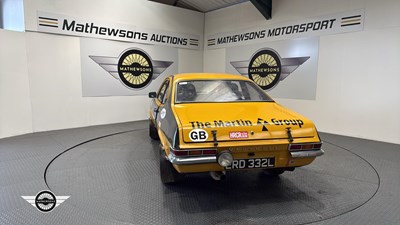 Lot 28 - 1972 VAUXHALL FIERENZA RALLY CAR