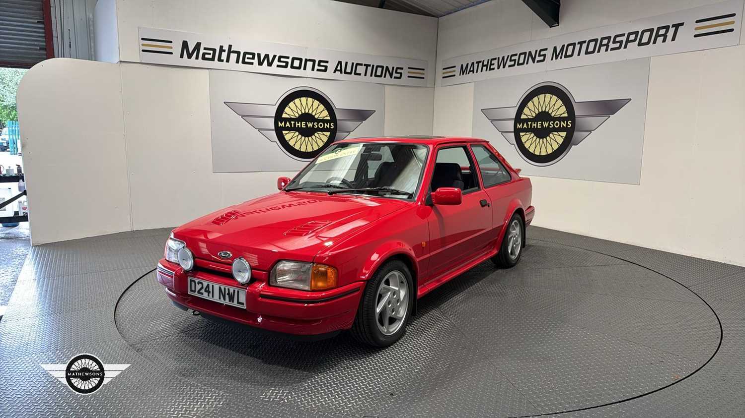 1987 FORD ESCORT RS TURBO