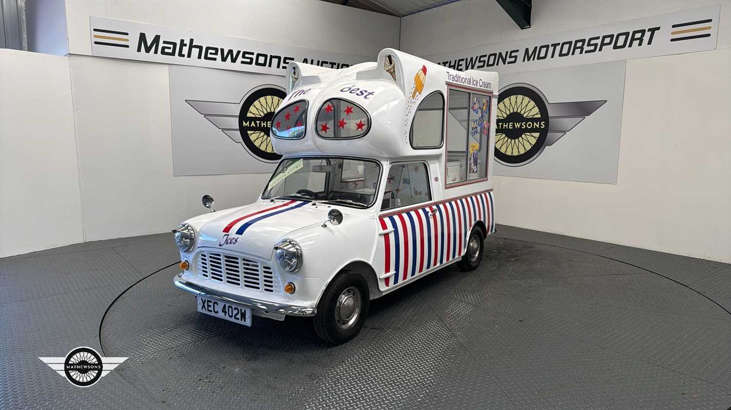 Lot 53 - 1980 AUSTIN MORRIS MINI 95 - Ice Cream Van