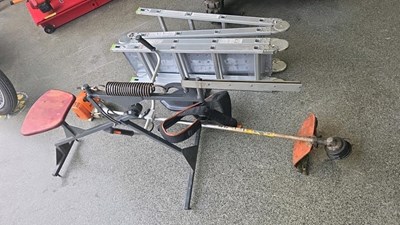 Lot 241 - BRAND NEW MULTI FUNCTION LADDERS / FS80 PETROL STRIMMER WITH HARNESS