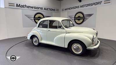 Lot 660 - 1968 MORRIS MINOR 1000
